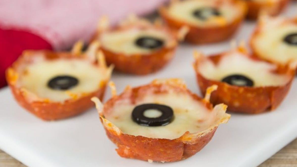 Pepperoni Pizza Cup Recipe