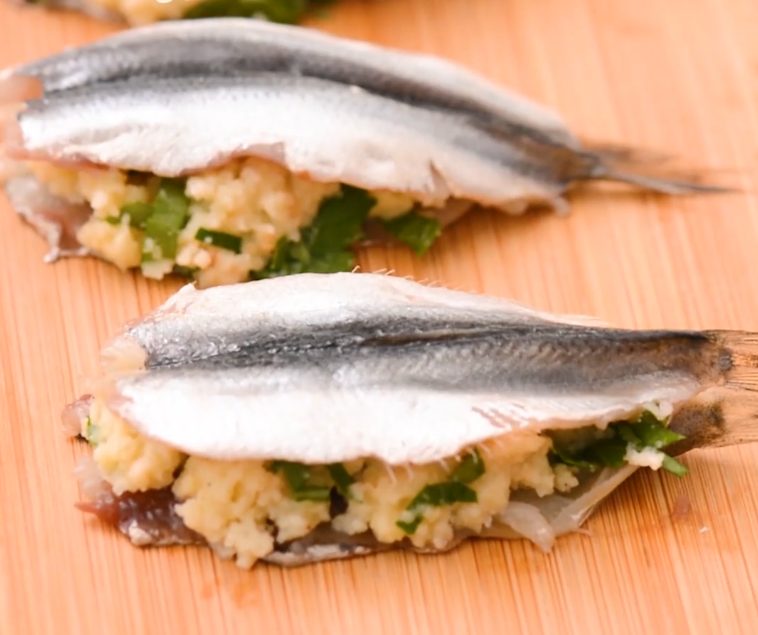 Stuffed Anchovies Recipe
