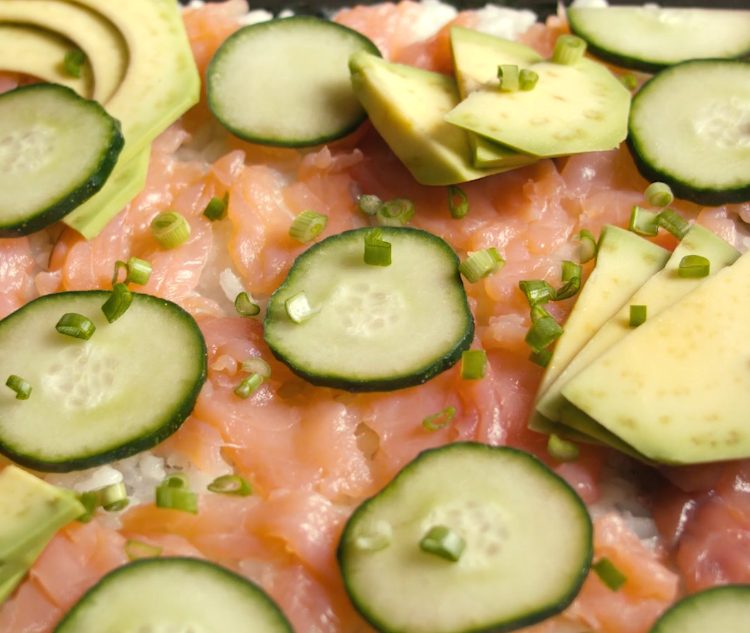Sushi Pizza Recipe