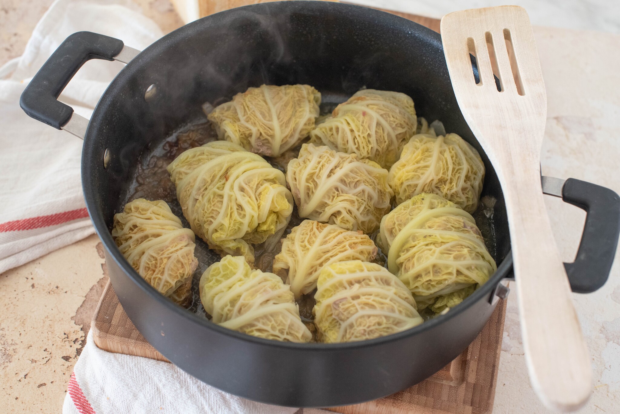 Italian Stuffed Cabbage Rolls Recipe