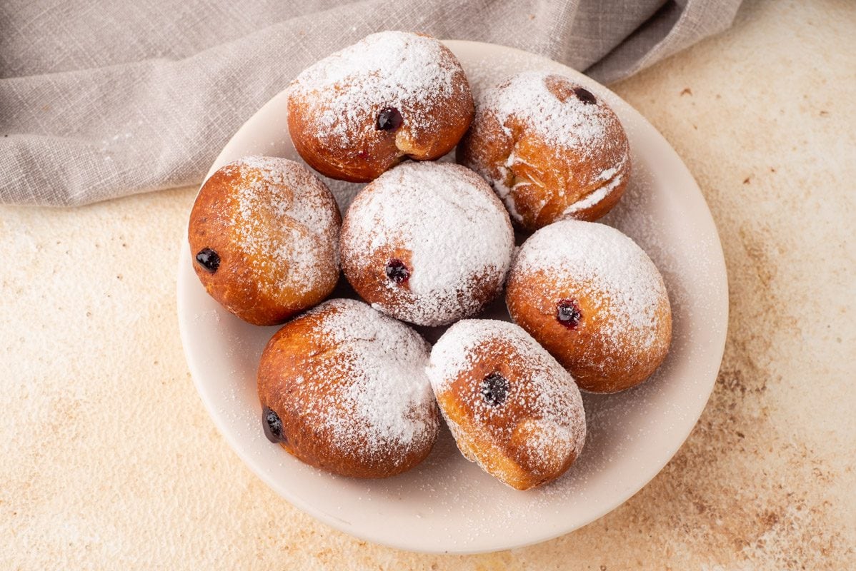 Krapfen (German Jam Doughnuts)