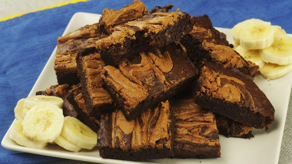 Peanut Butter Banana Brownie Recipe