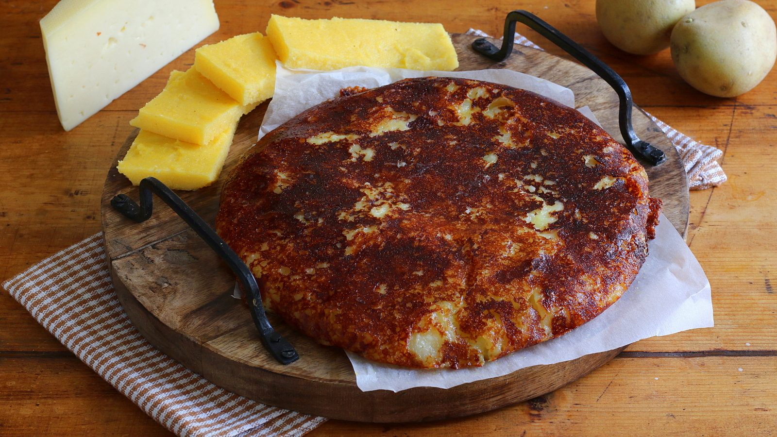 Frico (Italian Potato Cheese Pie)