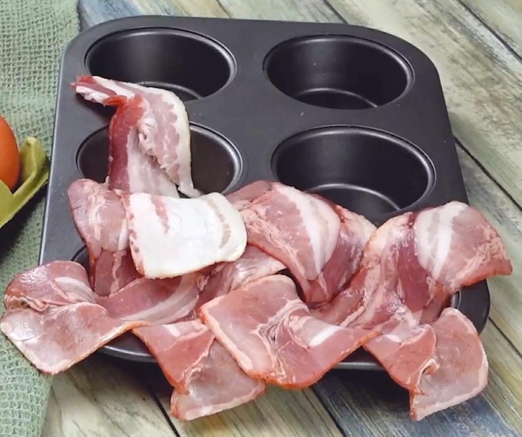 Bacon Egg Cup Recipe