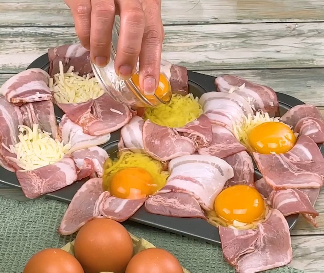 Bacon Egg Cup Recipe