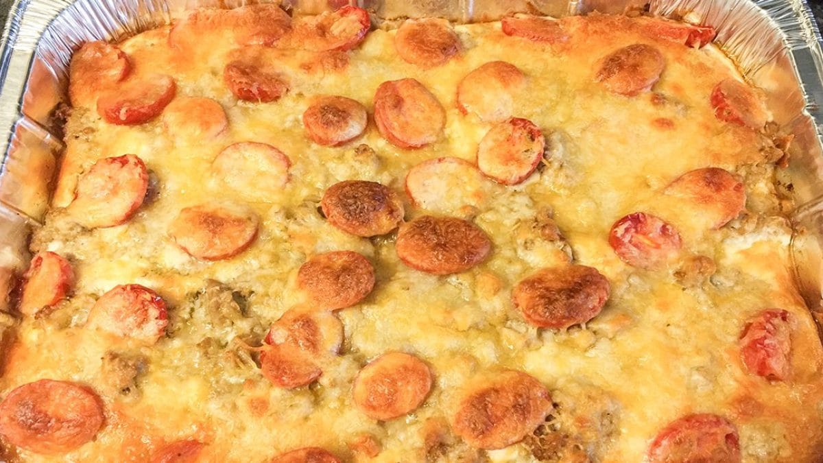 Sausage Cheese Strata Recipe