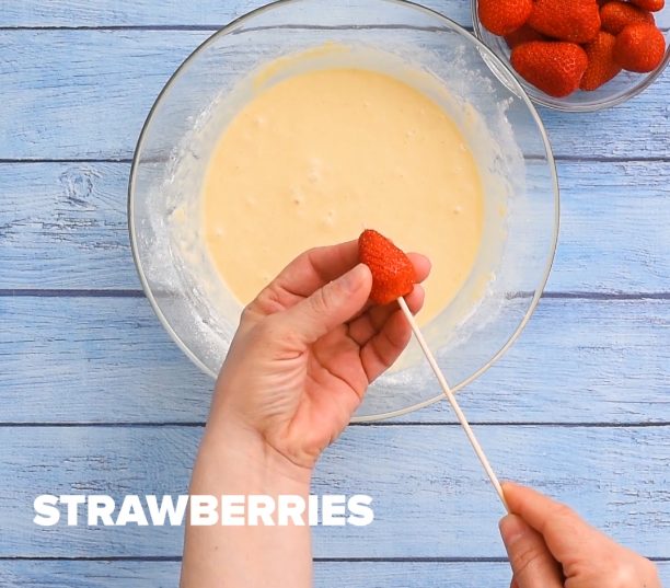 DeepFried Strawberries Recipe