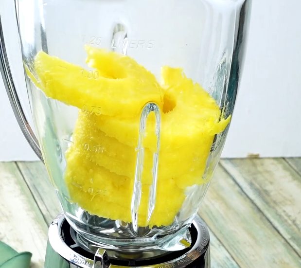 Pineapple Ice Cream Slices Recipe