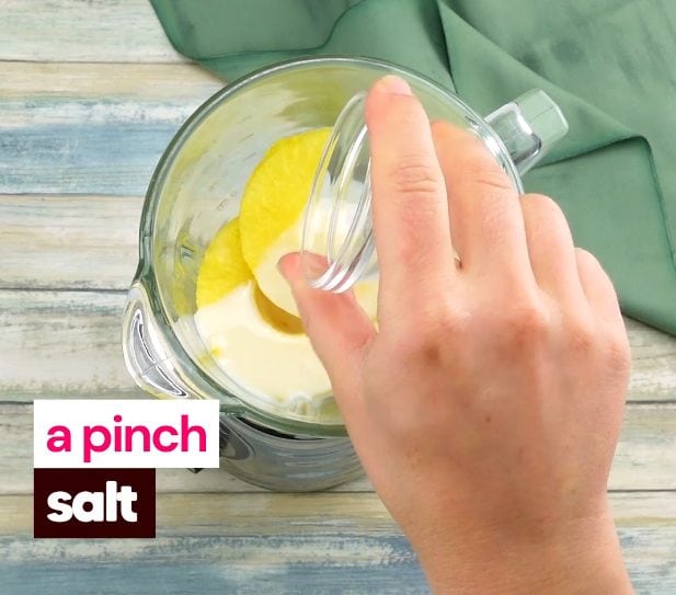 Pineapple Ice Cream Slices Recipe