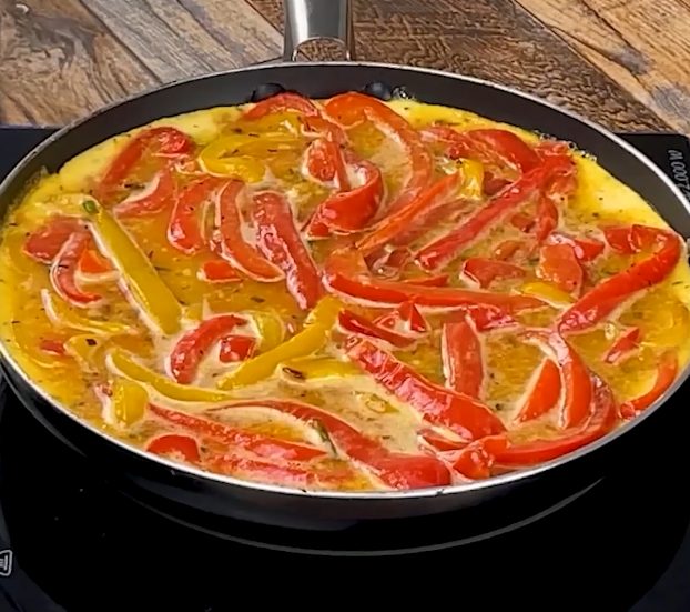 Bell Pepper Frittata Recipe