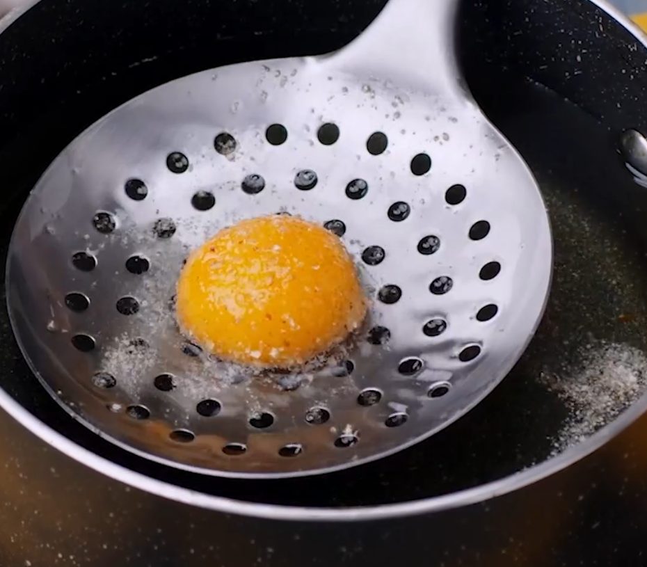 DeepFried Egg Yolks Recipe