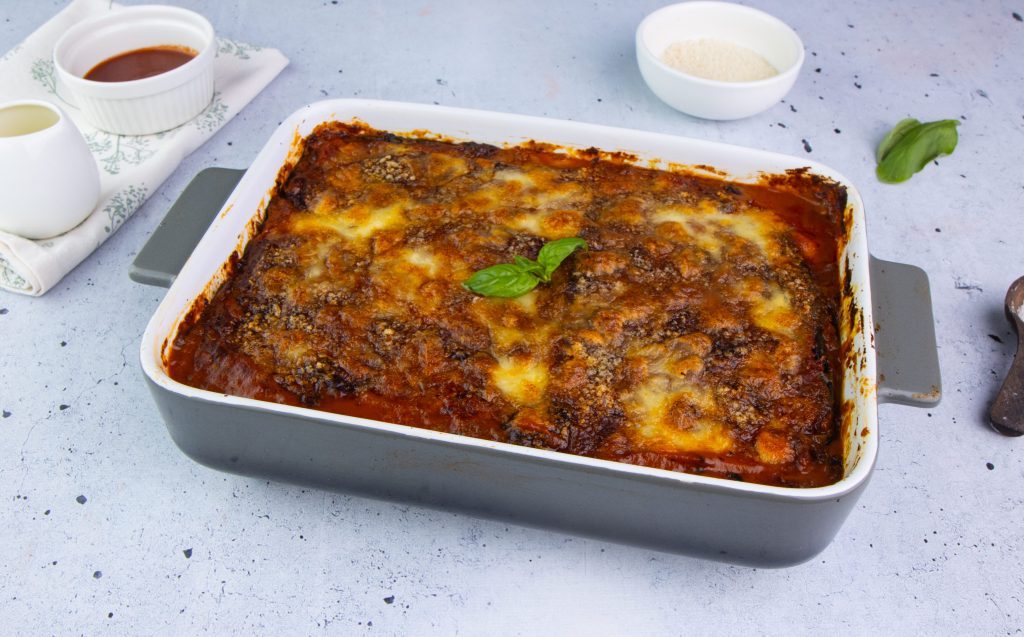 Grilled Eggplant Parmesan the easy, vegetarian main dish recipe for