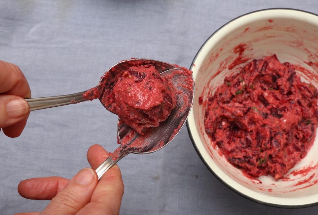 Beet Fritters Recipe