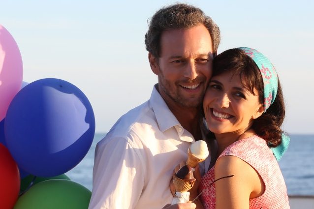 Giorgio Marchesi e Serena Rossi nella fiction La sposa