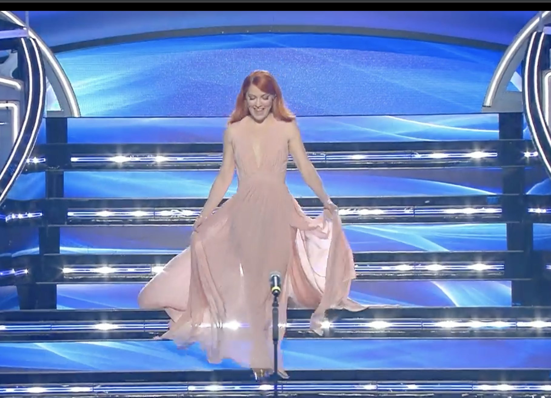 Il vestito di Noemi a Sanremo 2022