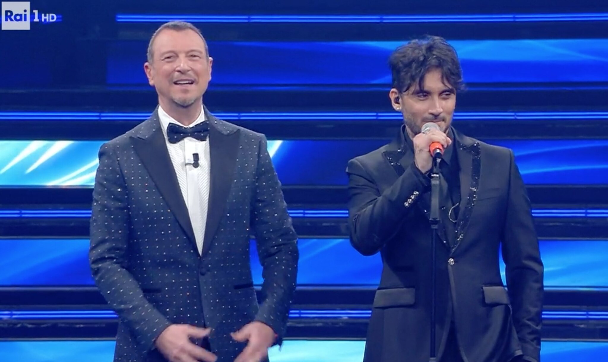 Fabrizio Moro a Sanremo canta