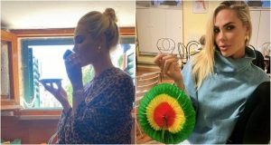 Ilary Blasi di nuovo in vacanza, Ferragosto nelle Marche nel paese d'origine dei genitori
