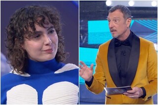 Il titolo del brano di Madame era "Puttana", ma è stato modificato: "Scelta dell'ultimo minuto"