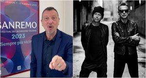 I Depeche Mode ospiti internazionali della finale del Festival di Sanremo 2023
