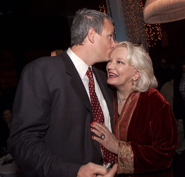 Gena Rowlands con il figlio Nick