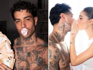 Tony Effe conferma a sua volta la gravidanza di Giulia De Lellis e svela il nome della loro prima figlia