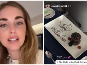 Chiara Ferragni festeggia i suoi 38 anni lontana dalla famiglia: &#8220;Compleanno diverso dal solito&#8221;
