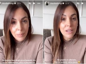 La gravidanza difficile di Claudia Dionigi: &#8220;Giorni pieni di paura e ansia, ho pianto in silenzio&#8221;