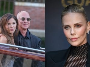 Charlize Theron contro le nozze di Bezos e Lauren Sanchez: &#8220;Sono stata l&#8217;unica non invitata, fanno schifo&#8221;