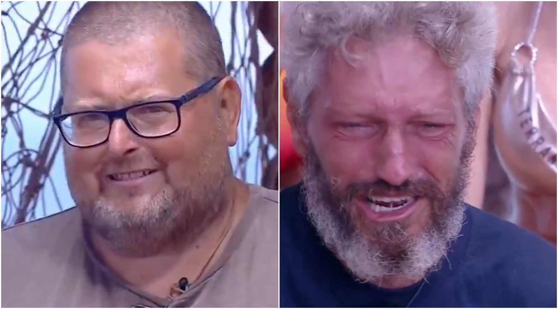 Isola dei Famosi, l'eliminazione di Mario Adinolfi commuove tutti: Omar Fantini in lacrime
