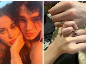 Biondo sposa Anna Dvalishvili, la foto degli anelli sui social: “L’unica ragione per cui non mi sento solo”