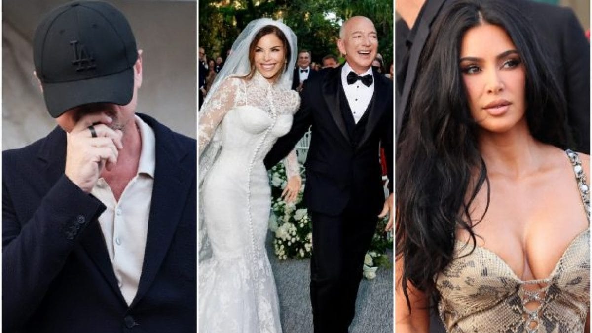 Leonardo DiCaprio, Lauren Sanchez, Jeff Bezos e Kim Kardashian