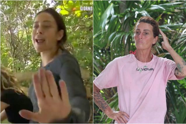 Teresanna Pugliese e Cristina Plevani litigano all'Isola dei Famosi: "Aspetto che vai a casa, falsa"