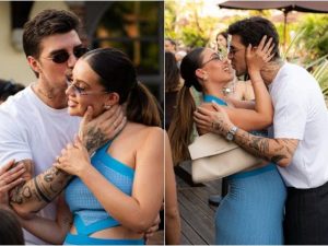 Andrea Damante organizza il baby shower a sorpresa per Elisa Visari, lei: &#8220;Non sapevo di averne bisogno&#8221;