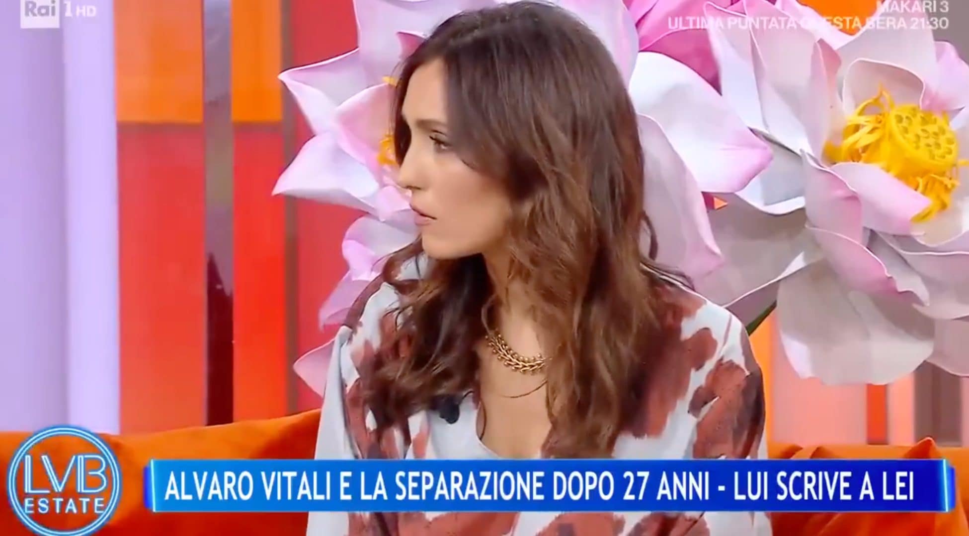 Perché il video della moglie di Alvaro Vitali a La volta buona è stato rimosso, Balivo parlerà a inizio puntata