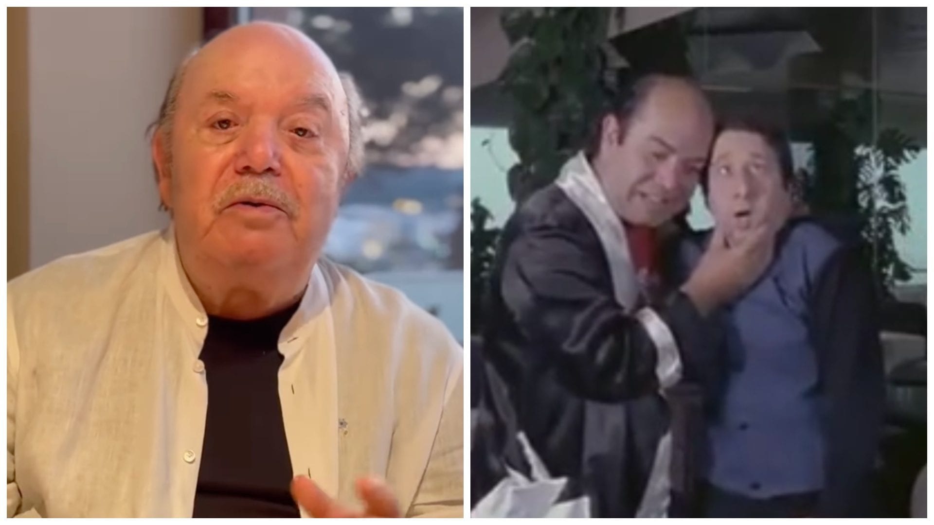 Lino Banfi ricorda Alvaro Vitali: "Quello che hai detto mi ha fatto