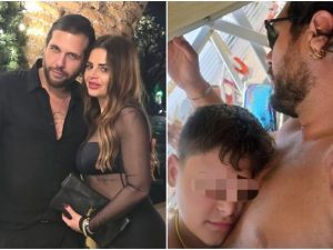 Alessandro Vicinanza affettuoso con il figlio di Roberta Di Padua, lei: &#8220;Sono felice, è l&#8217;amore che speravo di trovare&#8221;