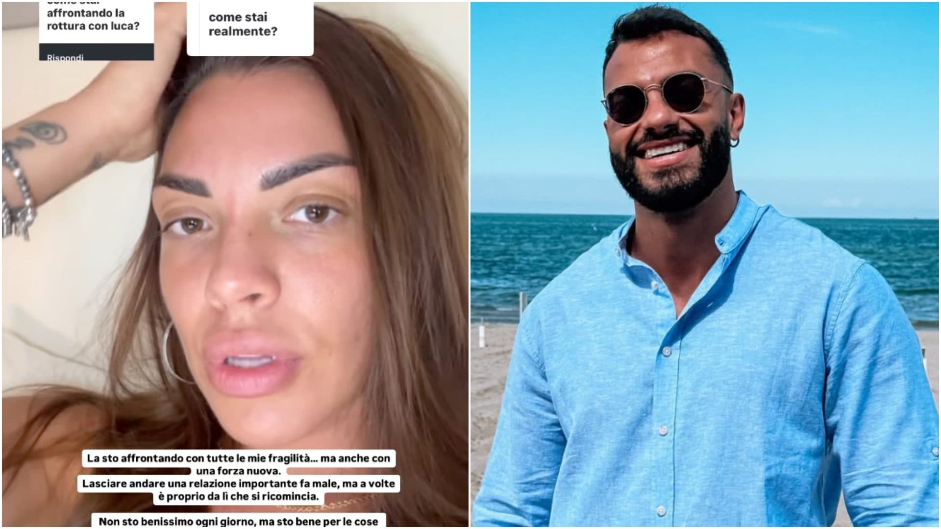 Gaia Vimercati di Temptation Island dopo la rottura con Luca Bad: "Sono instabile, sto provando a ricompormi"