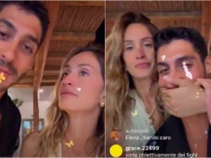 Helena Prestes discute con Javier durante una live social, lui interviene e lei lo zittisce: “Stai zitto”