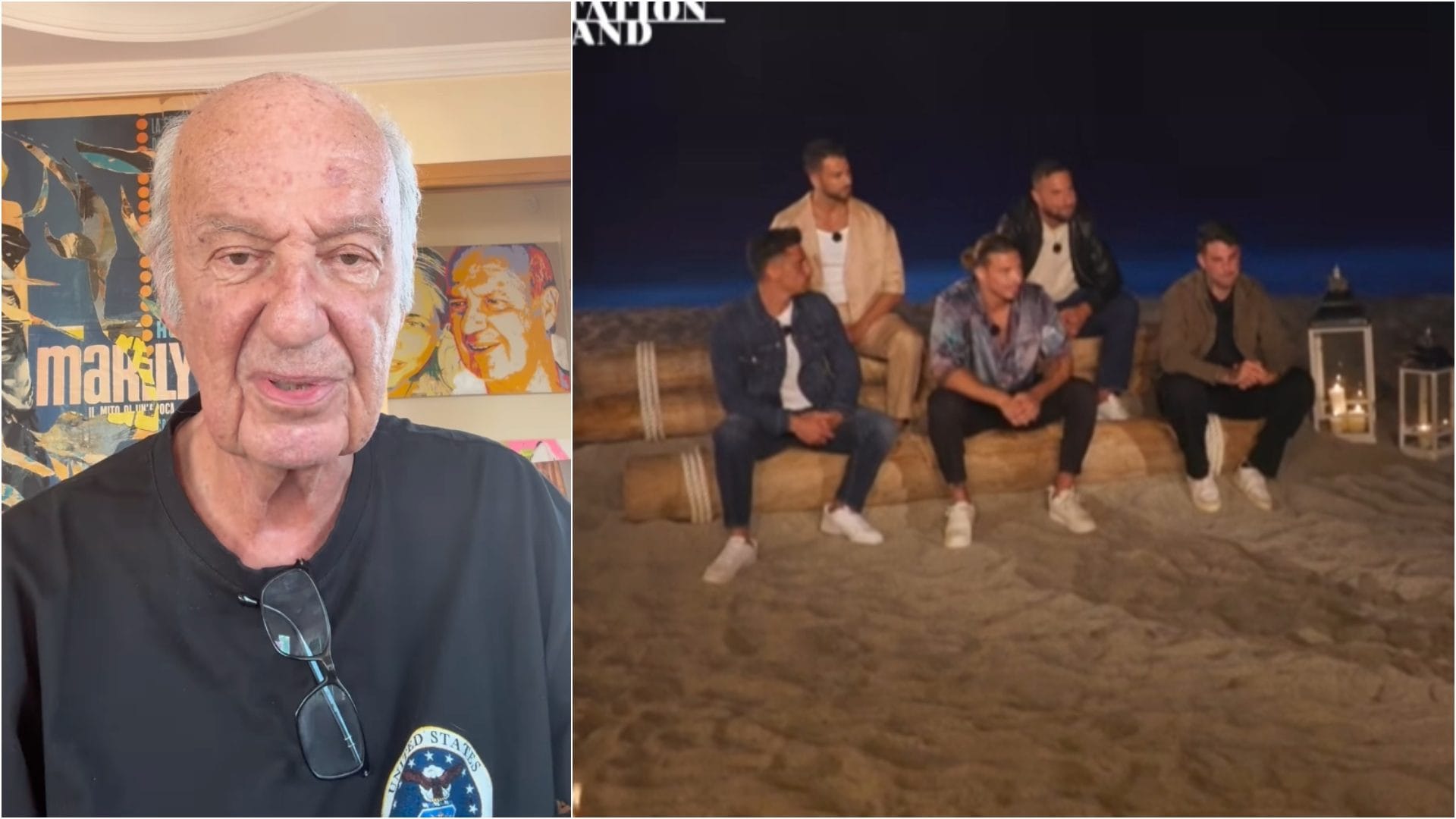 Nicola Carraro divertito da Temptation Island, il marito di Mara Venier: "Rappresentano davvero il maschio medio?"