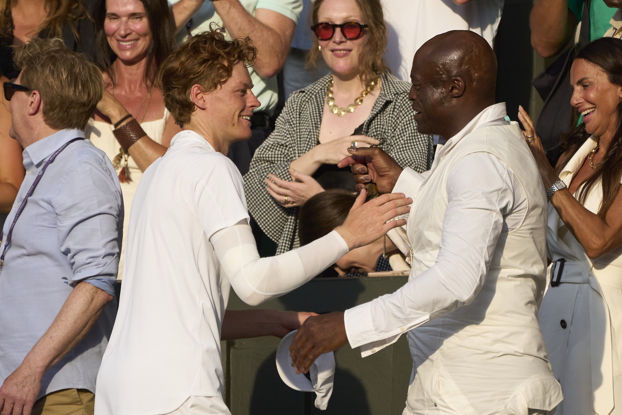 Seal si congratula con Jannik Sinner