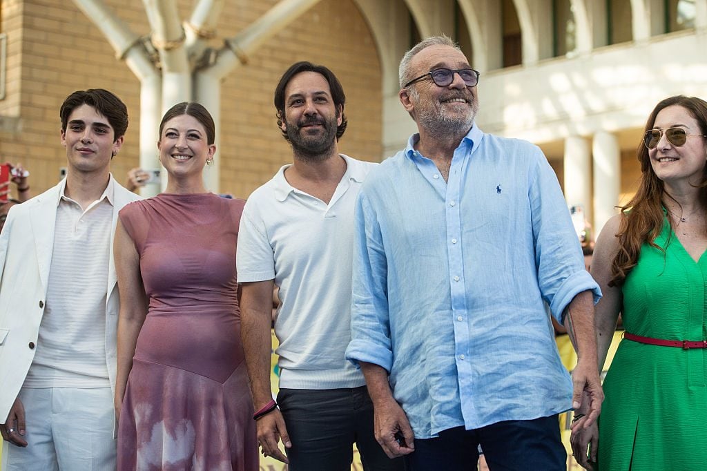 Andrea Arru, Marta Filippi, Matteo Branciamore e Claudio Amendola a Giffoni