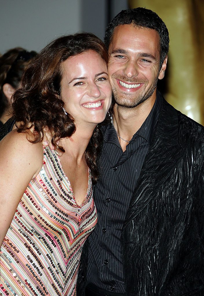 Raoul Bova con la ex moglie Chiara Giordano