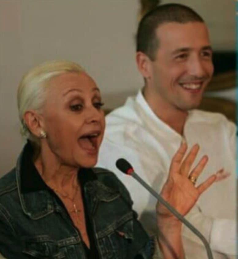 Alessandro Greco e Raffaella Carrà, fonte Instagram