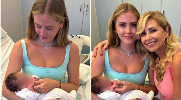 Valentina Ferragni in lacrime per la nascita della nipote Lea, la reazione dopo il parto della sorella Francesca