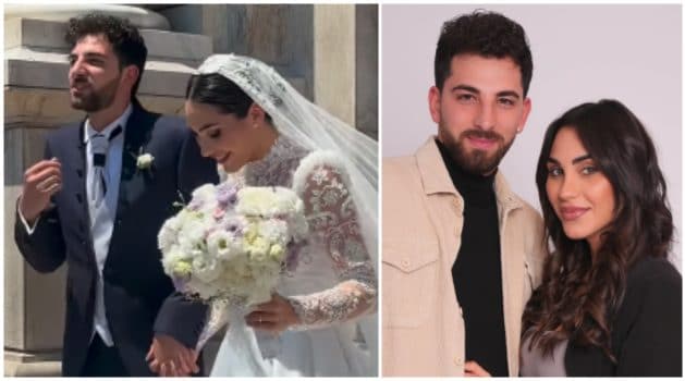 Gabriela Chieffo e Giuseppe Ferrara si sono sposati, le immagini delle nozze degli ex di Temptation Island