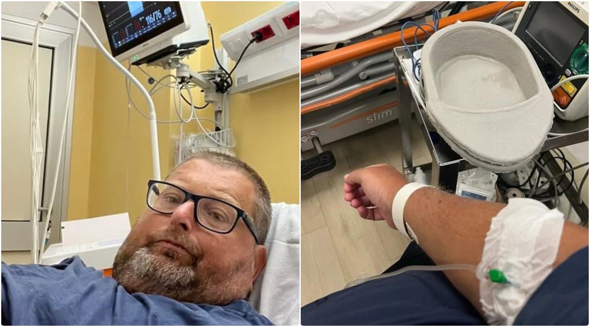 Mario Adinolfi in ospedale dopo l’Isola dei famosi: “Perdere decine di chili ha le sue controindicazioni”