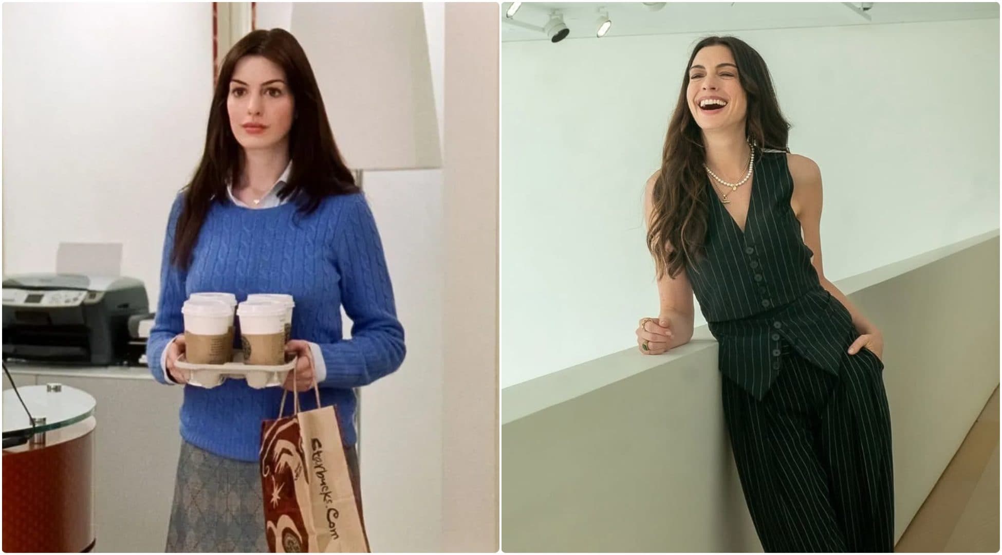 Un milione di ragazze ucciderebbe per quel look: com’è Andy Sachs nel 2025 sul set de Il Diavolo veste Prada 2