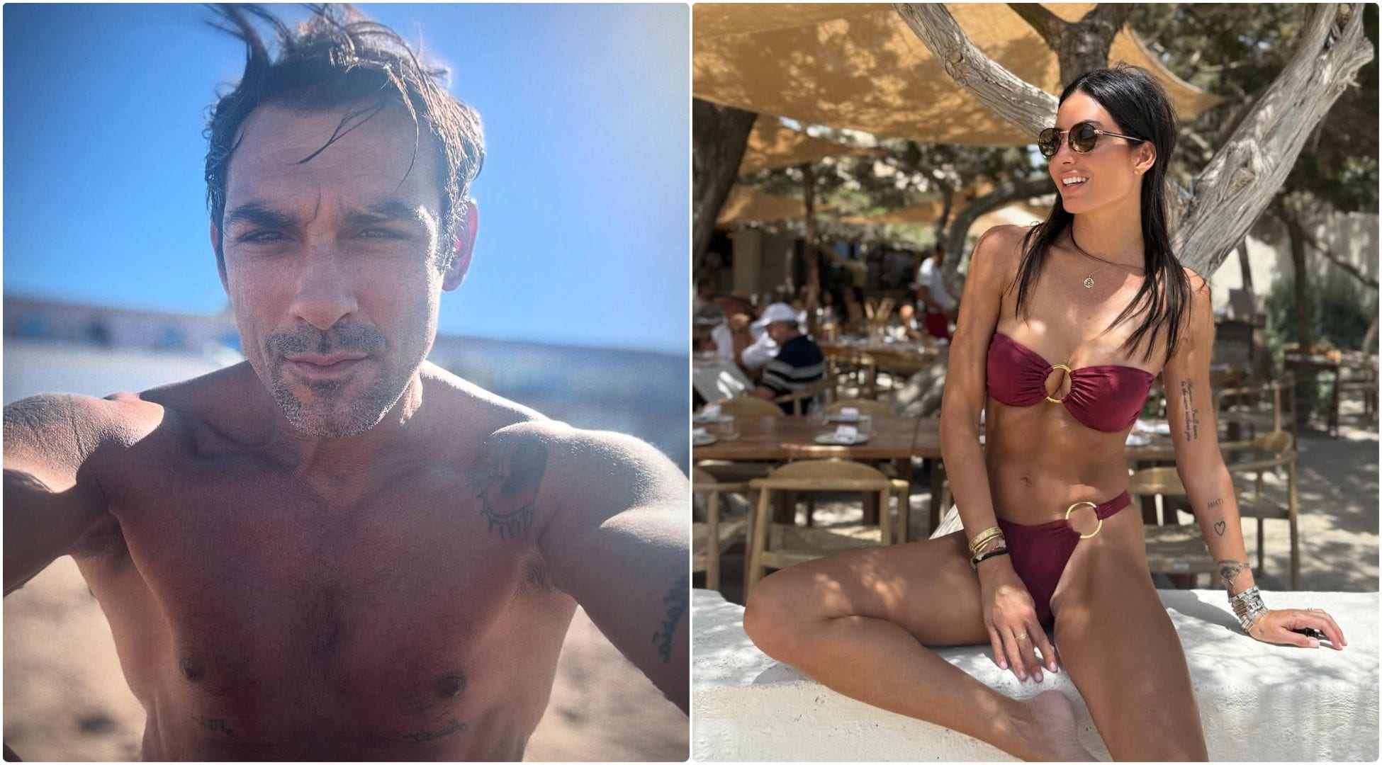 Francesco Arca e il bacio sul collo a Elisabetta Gregoraci in barca: “Era un continuo cercarsi con lo sguardo”