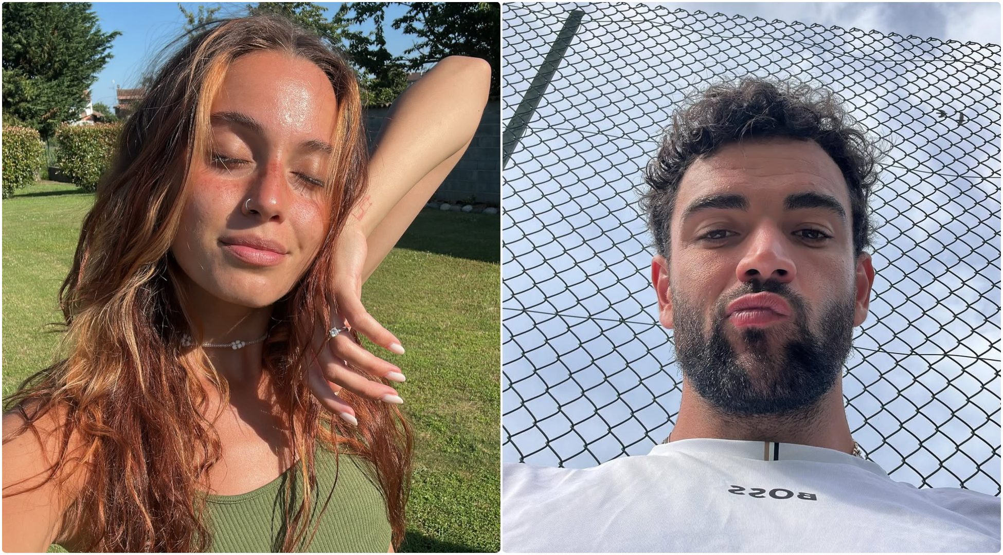 “Matteo Berrettini con una ragazza, al ristorante la imboccava”: sarebbe Vanessa Bellini, ex di Amici
