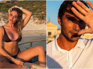 Stefano De Martino e Caroline Tronelli non si nascondono più, la foto del bacio: “Pazzo d’amore per lei”